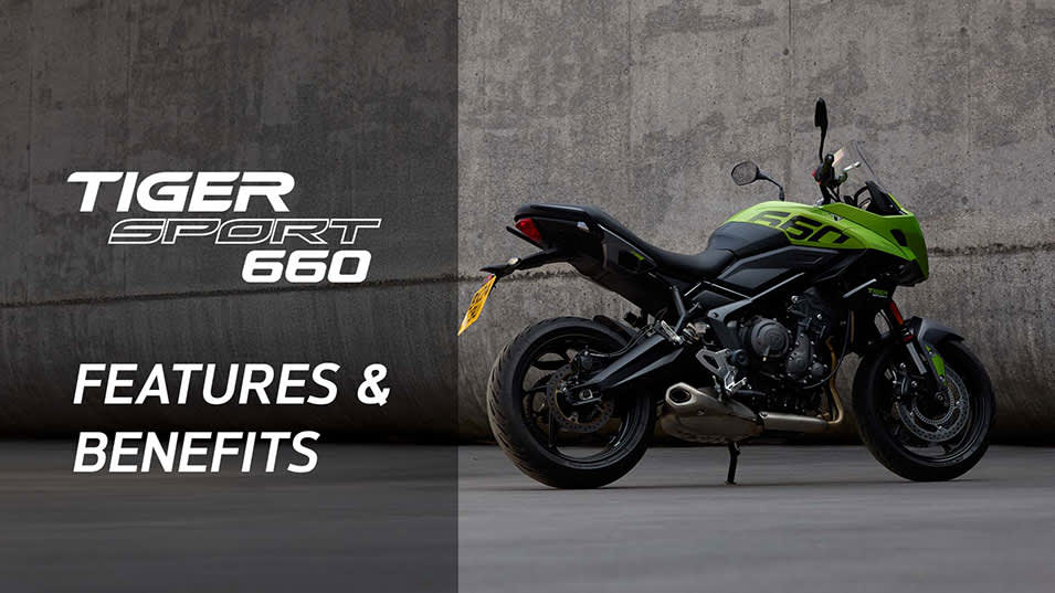 Triumph Tiger Sport 660 Triple Cylinder Performance Everyday Adventure For the Ride